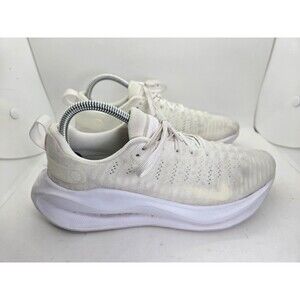 Nike ReactX Infinity Run 4 Shoes Women's 8.5 Triple White Road Running Sneakers